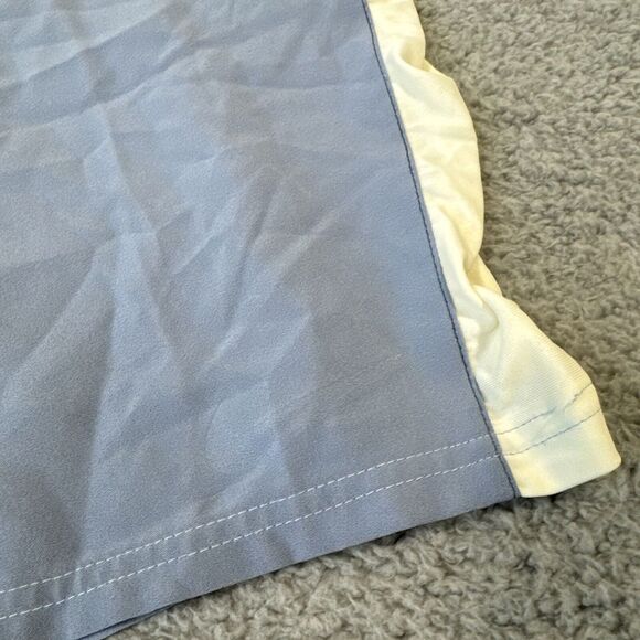 Nike Men's Swim Trunks Sz XL Blue Stripe Color block - Picture 2 of 9